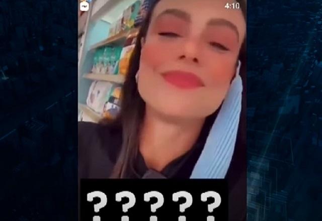 Isadora Farias em vídeo que diz que tem cecê e que comprou desodorante para pele negra