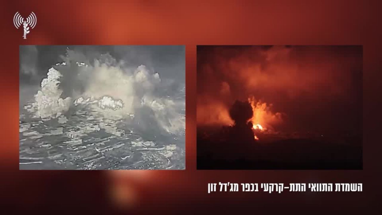 Vídeo divulgado pelas Forças Armadas israelenses supostamente mostra explosões no Líbano | Reuters