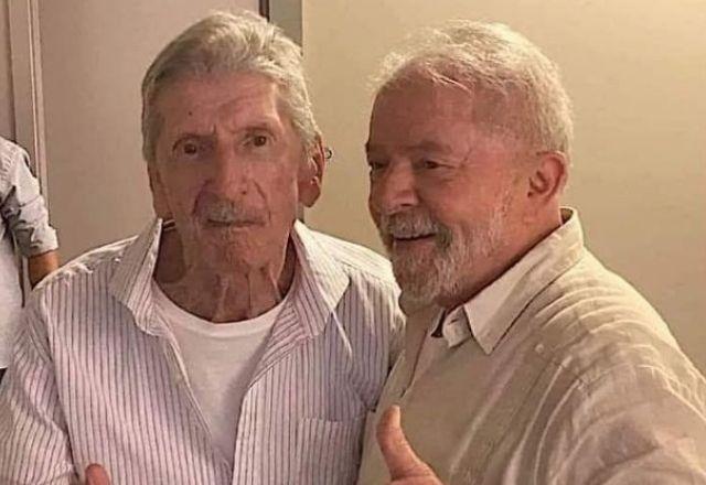 Jacó Bittar recebeu visita do amigo, o ex-presidente Luiz Inácio Lula da Silva, no mês passado