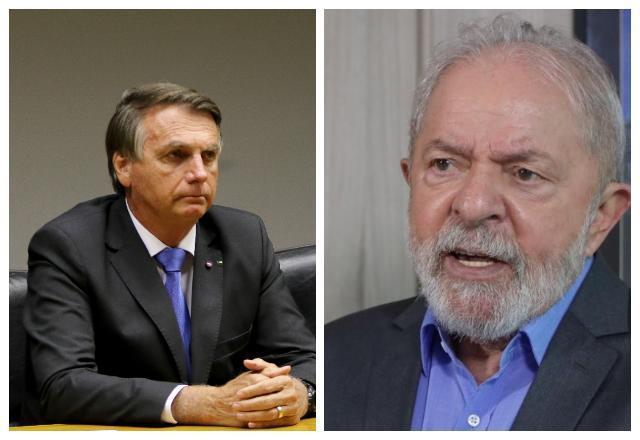 Jair Bolsonaor e lula