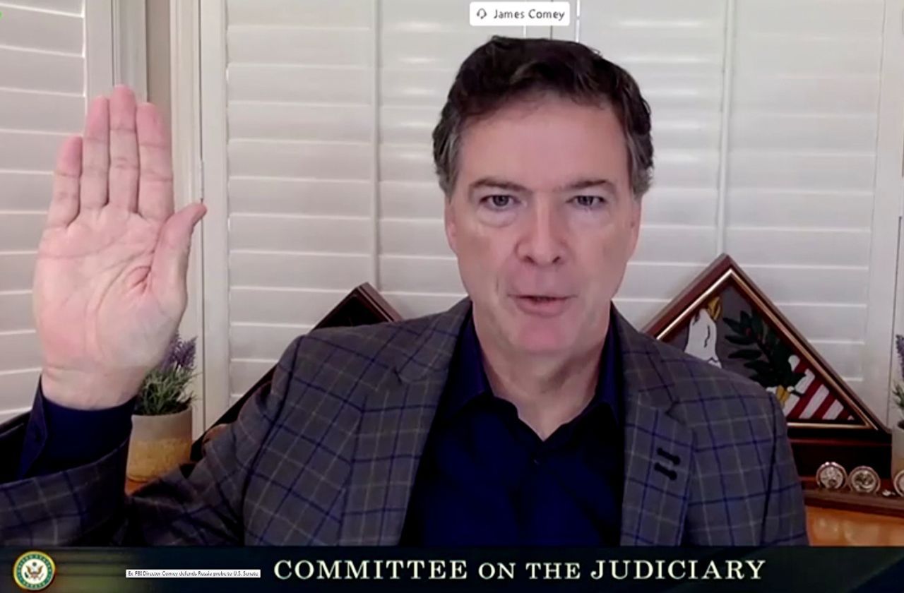 James Comey teria ameaçado a vida do presidente em post com números “86 47”| Senado dos EUA/Divulgação