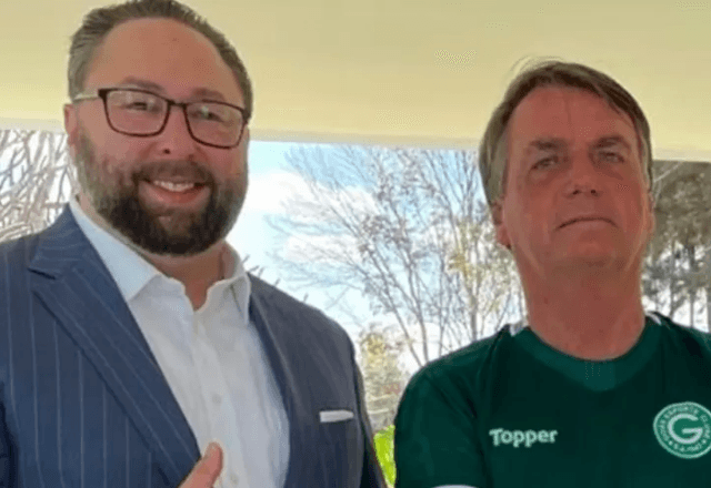 Jason Miller e Bolsonaro | Reprodução/X