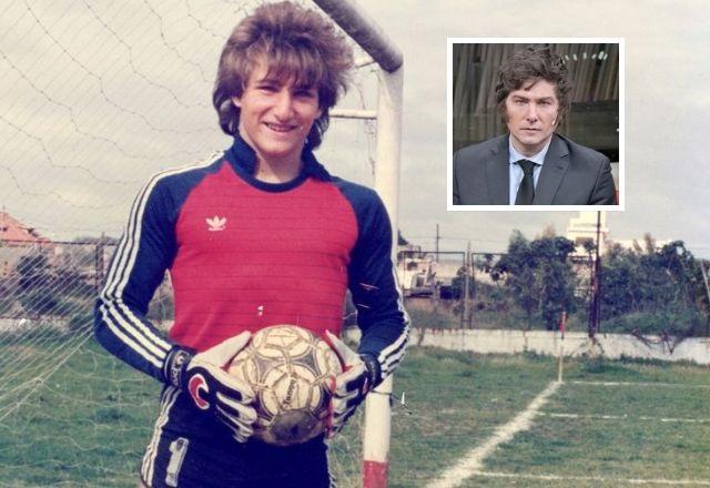 Javier Milei foi goleiro do Chacarita Juniors