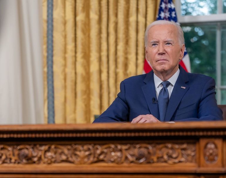 O presidente dos Estados Unidos, Joe Biden, abriu mão de tentar à reeleição nos EUA | Adam Schultz/White House