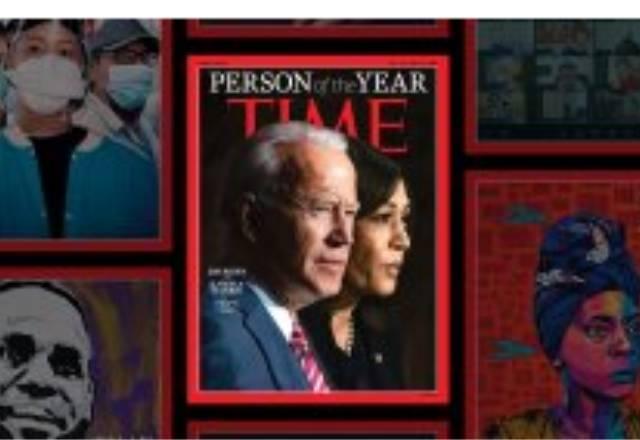 Joe Biden e Kamala Harris são eleitos "Personalidade do Ano" pela Times