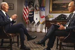 Joe Biden em entrevista à NBC | Imagem - reprodução NBC