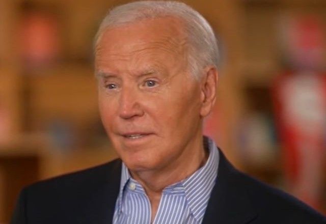 Joe Biden em entrevista à rede de televisão ABC | Reprodução