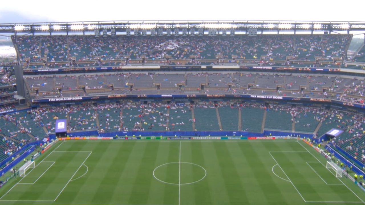 Jogo entre França e Iraque foi suspensa por tempestades | Reprodução