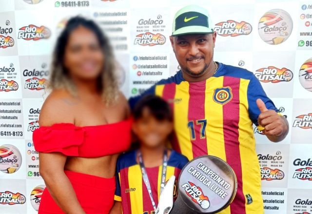  Jorge Luiz da Silva Marciano estava com a esposa quando foi atingido pela linha chilena e teve o pescoço degolado