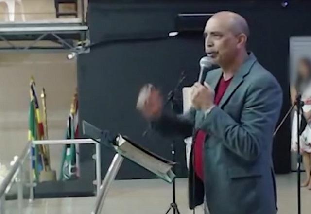 José Dorivaldo Teixeira, pastor acusado de estupro durante pregação em igreja no Pará