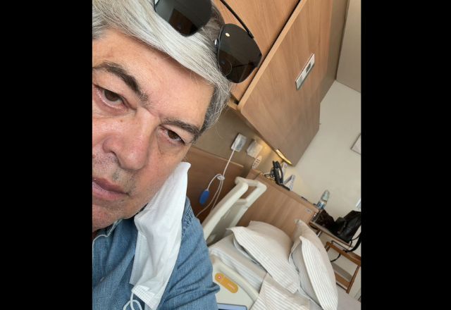José Luiz Datena, candidato do PSDB à prefeitura de São Paulo, passou por exames em hospital. Foto: Divulgação