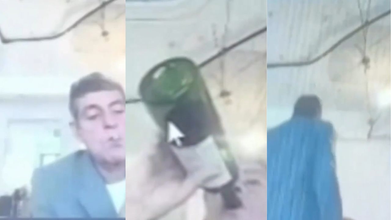 VÍDEO: Juiz toma vinho e fuma durante julgamento virtual VÍDEO: Juiz toma vinho e fuma durante julgamento virtual