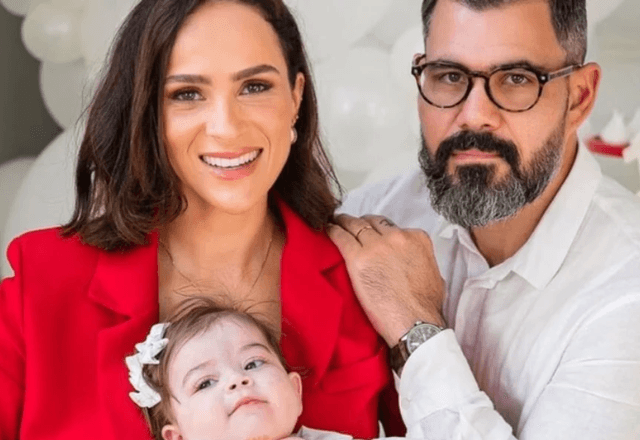 Juliano e Letícia Cazarré com Maria Guilhermina | Reprodução/Instagram