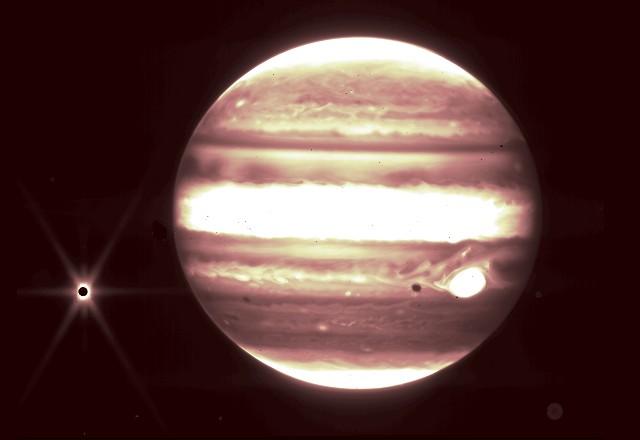 Nasa divulga imagens de Júpiter capturadas pelo telescópio James Webb Nasa divulga imagens de Júpiter capturadas pelo telescópio James Webb