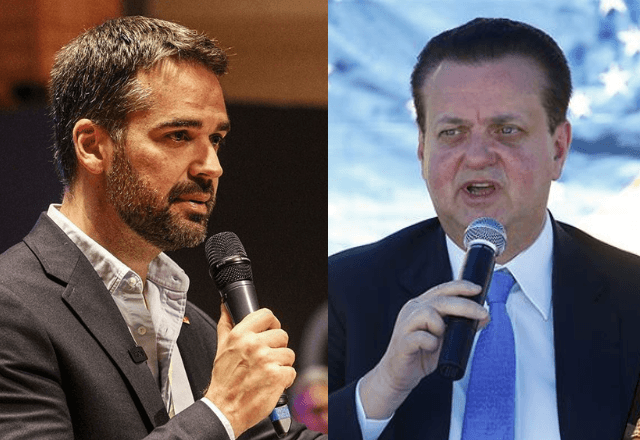 Governador do RS, Eduardo Leite e o presidente do PSD, Gilberto Kassab | Reprodução