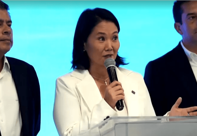 Keiko Fujimori, candidata a presidente no Peru | Reprodução Reuters