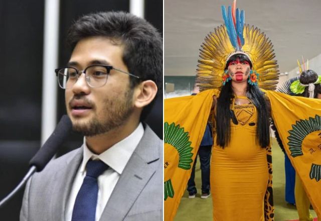 Célia Xakriabá e Kim Kataguiri causam tumulto e gritaria durante votação na Câmara e polícia é acionada