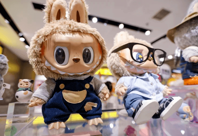 Bonecos como Labubu ilustram a 'cuteificação' da cultura e o uso do lúdico como forma de alívio emocional em um cenário de incertezas ( VCG/VCG/Getty Images)