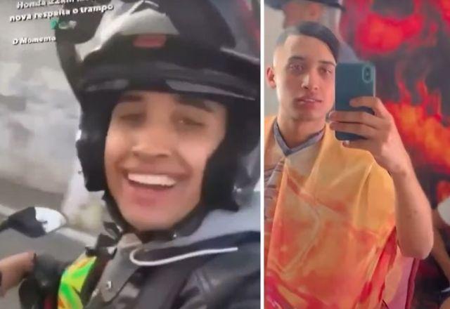 Ladrão de motos trabalhava como barbeiro