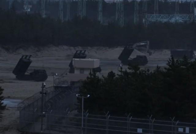 Lançamento de míssil na Coreia do Sul