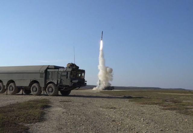 Exército russo faz lançamento de míssil | Ministério da Defesa da Rússia/ARQUIVO
