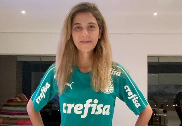 Leila Pereira, presidente do Palmeiras e da Crefisa | Reprodução 