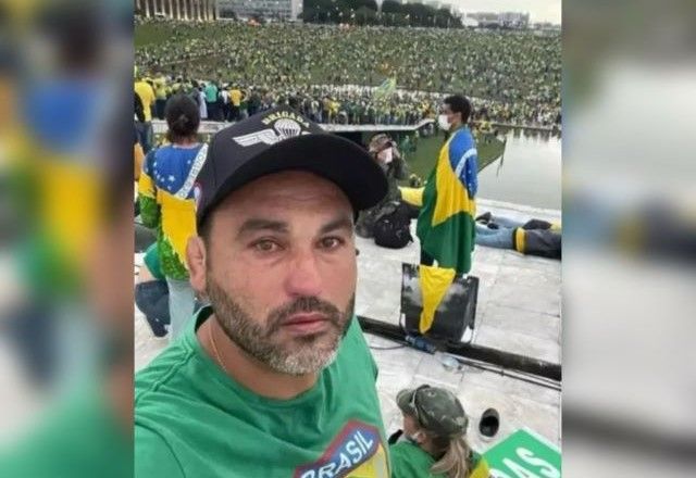 Léo Índio no 8 de janeiro: denunciado pela PGR por envolvimento nos atos golpistas | Reprodução/Redes sociais