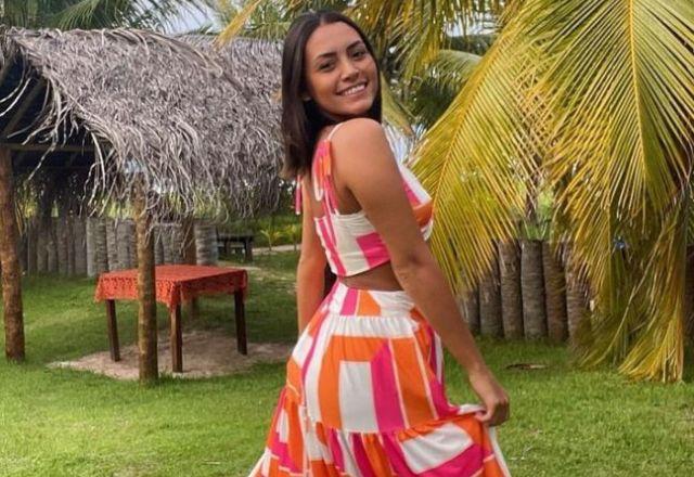 Letícia Firmo , primogênita de Michelle Bolsonaro e enteada de Jair Bolsonaro