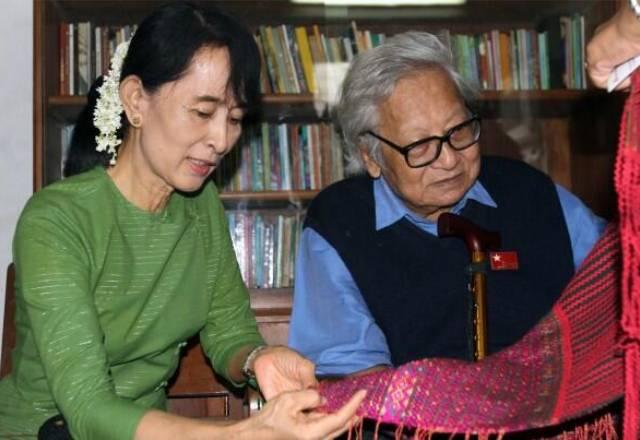 Líder democrata de Myanmar Aung San Suu Kyi - Foto reprodução twitter