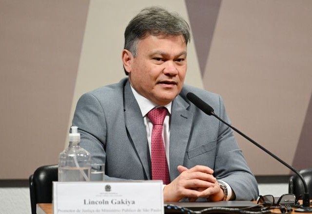 Lincoln Gakiya, promotor de Justiça do Ministério Público de SP | Divulgação/Edilson Rodrigues/Agência Senado