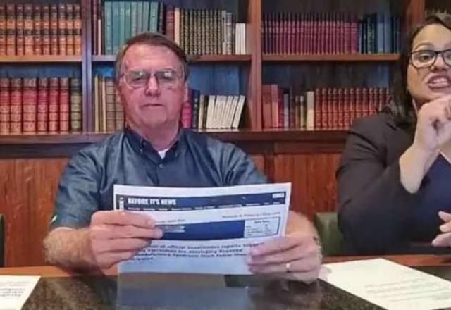 Live de Bolsonaro foi excluída pelo Youtube