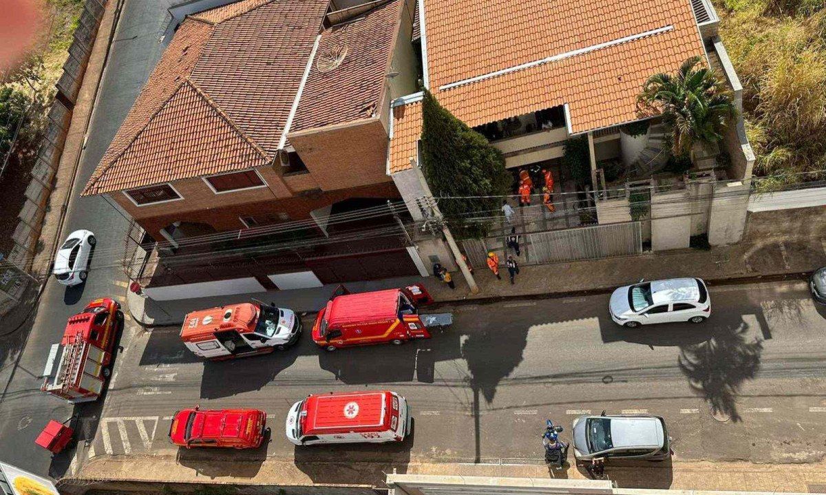 Local onde ocorreu o acidente fatal em Uberaba (MG) | Reprodução/Rede de Noticias