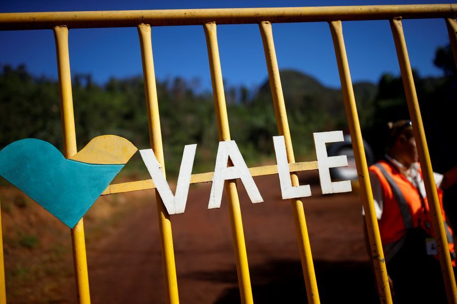 Logo da Vale em Brumadinho | Reuters