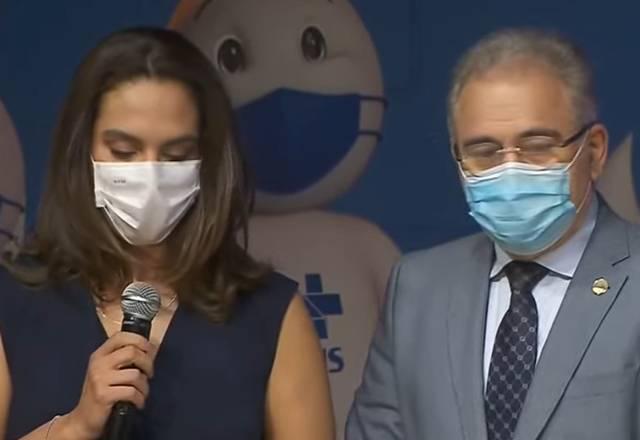 Luana Araújo nova secretaria de enfrentamento à covid 19 do Ministério da Saúde