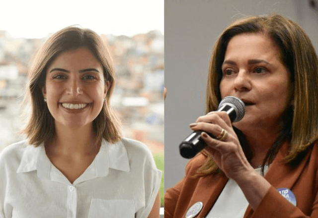 No dia 27 de julho, Tabata oficializou sua candidatura em um evento que contou com a presença de Márcio França, político e marido de Lúcia | Reprodução