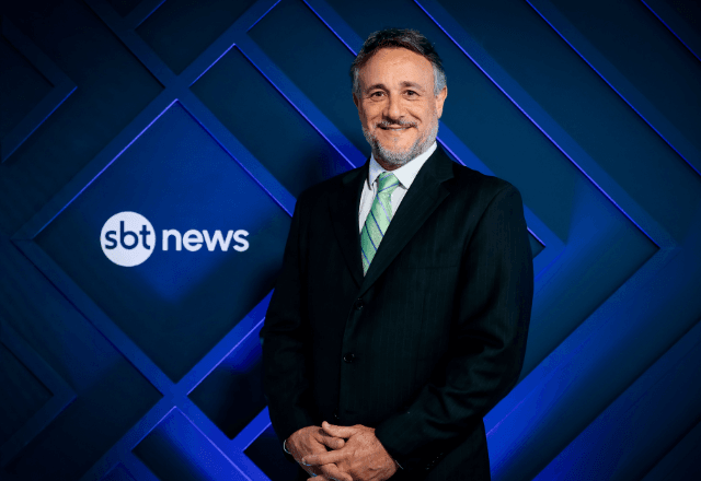 Lucio Sturm apresenta o "News Manhã" | Rogerio Pallatta/SBT