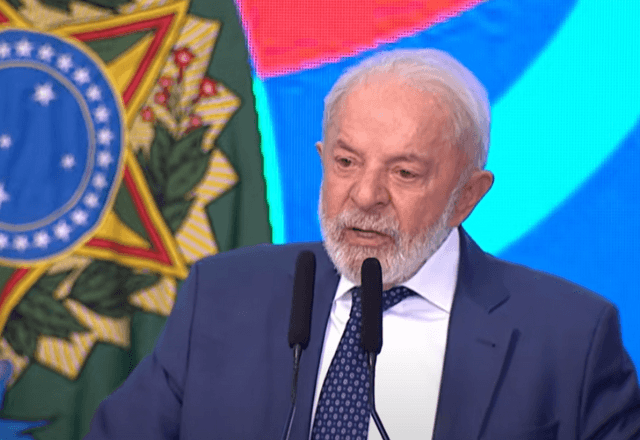 Lula na abertura da 4ª Conferência Nacional de Economia Popular e Solidária | Foto: reprodução