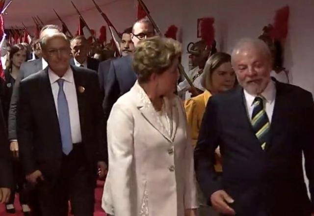 Lula, Dilma e Alckmin chegam ao TSE