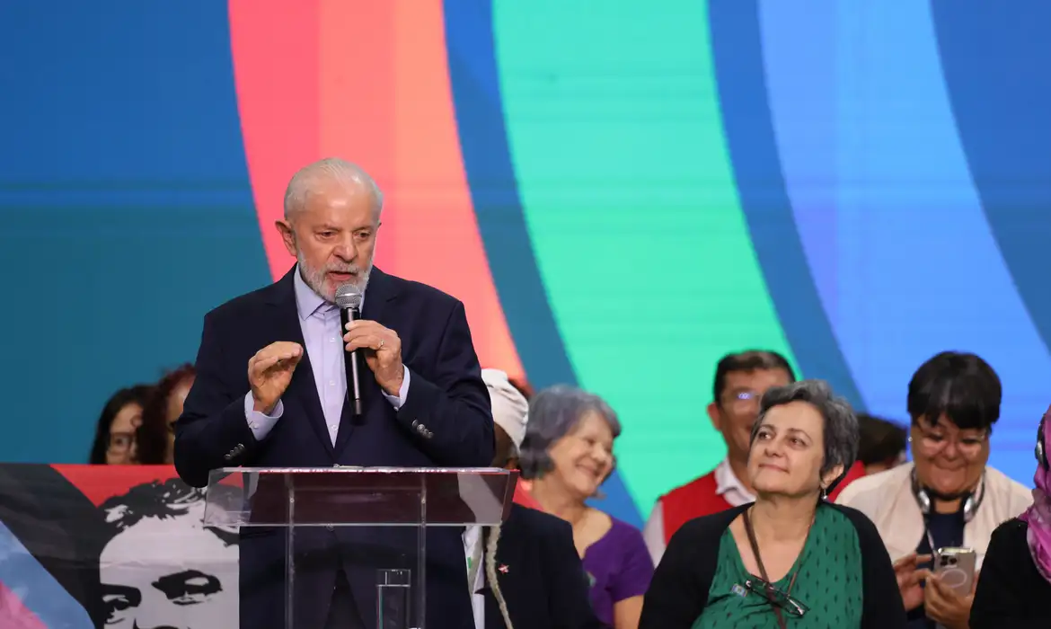 No Rio de Janeiro, pelo G20, o presidente Lula criticou xingamentos contra qualquer pessoa | Tomaz Silva/Agência Brasil