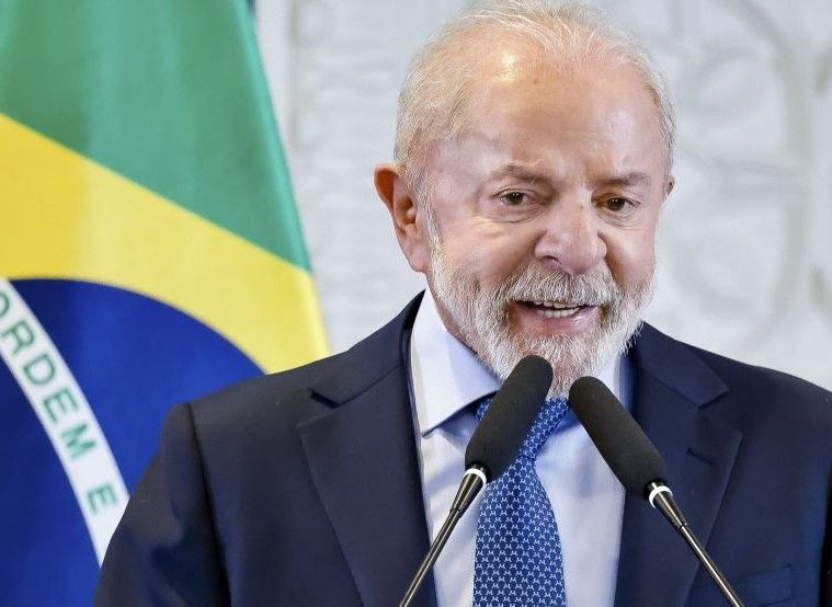 Lula (PT) durante discurso na Índia | Divulgação/Ricardo Stuckert/PR