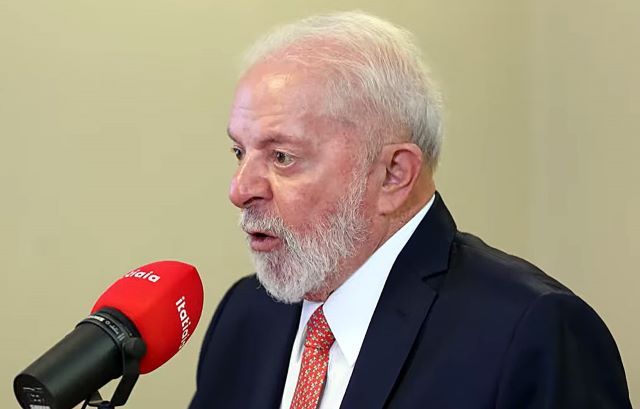 Lula em entrevista à Rádio Itatiaia (Ricardo Stuckert/PR)