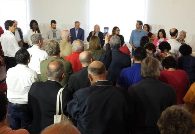 Lula com religiosos