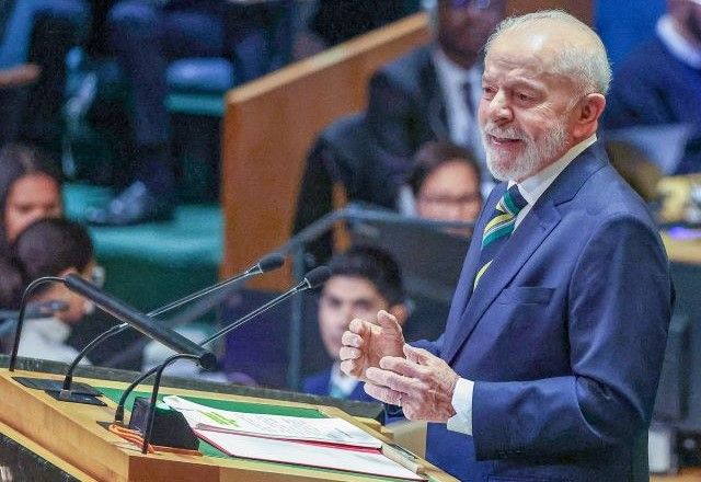 Lula discursa na abertura da 79ª Assembleia Geral da ONU, em Nova York | Divulgação/Ricardo Stuckert/PR