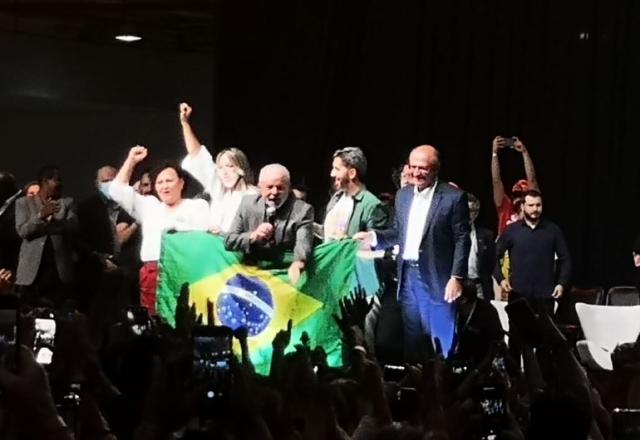 Lula durante evento em Brasília