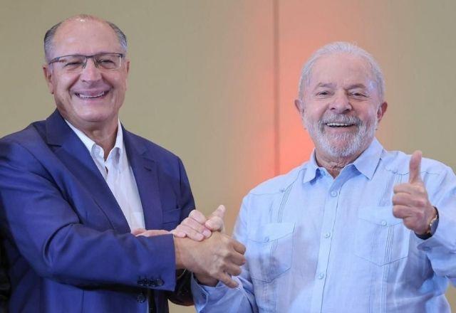 Lula e Alckmin (Divulgação)