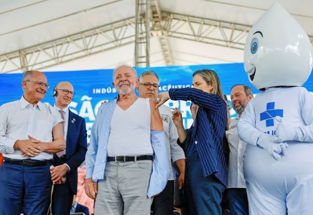 Lula e Alckmin se vacinam contra gripe em Minas Gerais | Divulgação/Ricardo Stuckert/PR