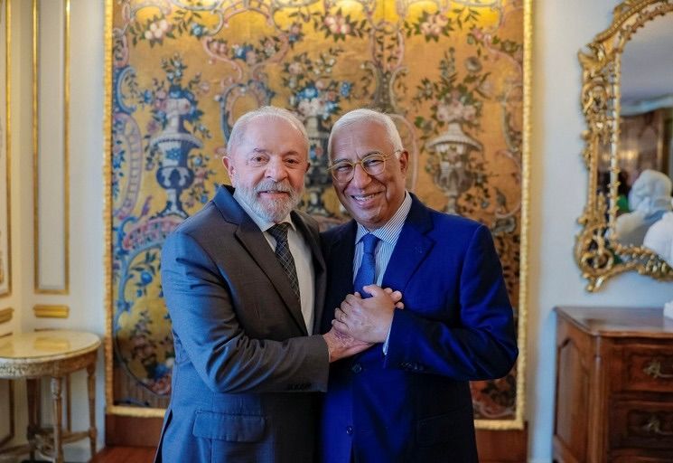 Lula e António Costa / Foto: Ricardo Stuckert