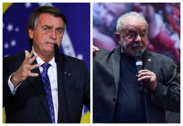 Lula e Bolsonaro