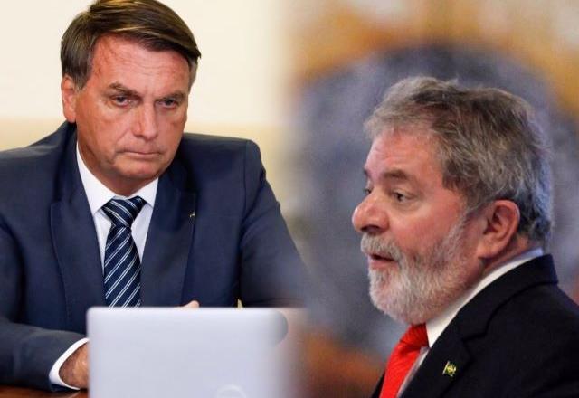 Lula e Bolsonaro