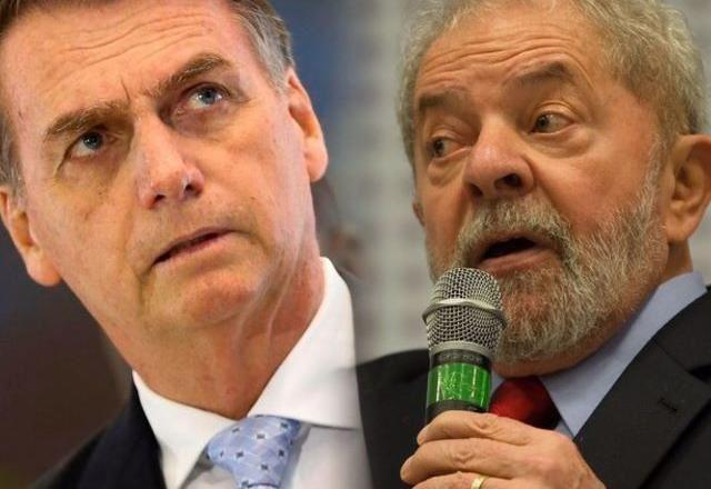 Lula e Bolsonaro